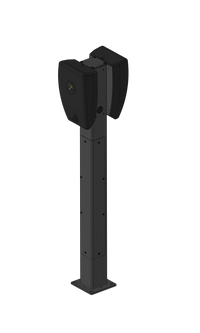 S-LINE BASE LADDSTOLPE 120 ZAPTEC PRO 1-4-WAY