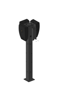 S-LINE BASE LADDSTOLPE 120 ZAPTEC PRO 1-4-WAY
